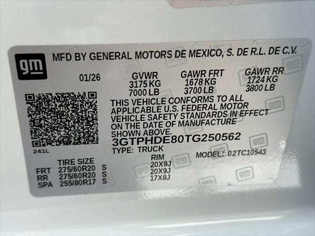 2026 GMC Sierra 1500 Crew Cab, Short Bed, SLT, RWD