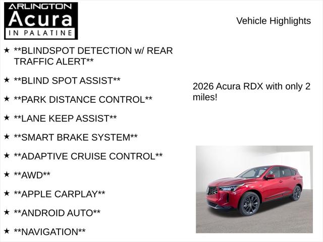 2026 Acura RDX w/A-Spec Package