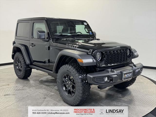 2026 Jeep Wrangler 2-Door Willys 4x4 for sale in Manassas, VA