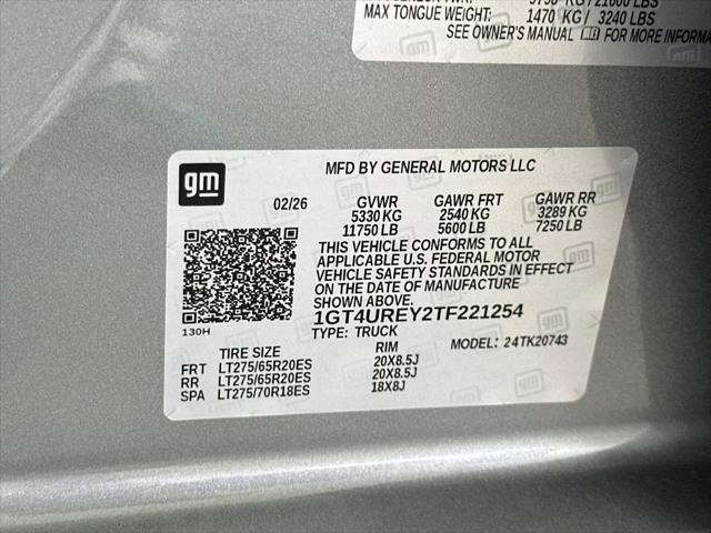 2026 GMC Sierra 2500HD Crew Cab, Standard Bed, Denali, 4WD