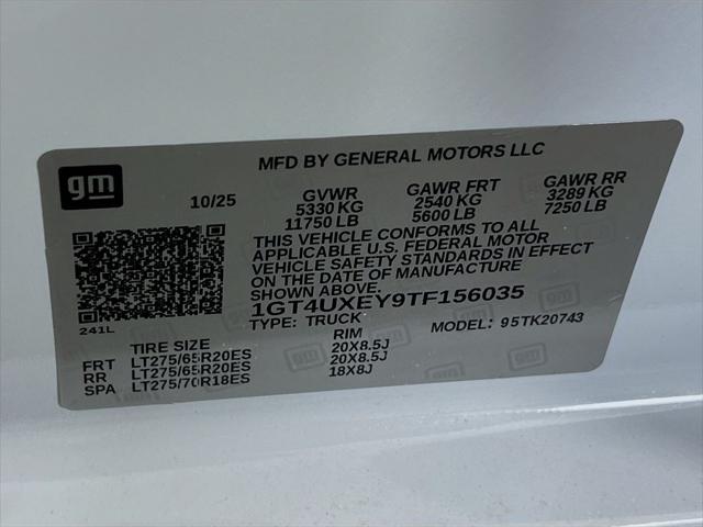 2026 GMC Sierra 2500HD Crew Cab, Standard Bed, Denali Ultimate, 4WD