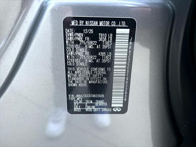 2026 INFINITI QX80 AUTOGRAPH AWD
