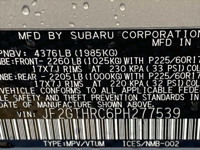2023 Subaru Crosstrek Sport