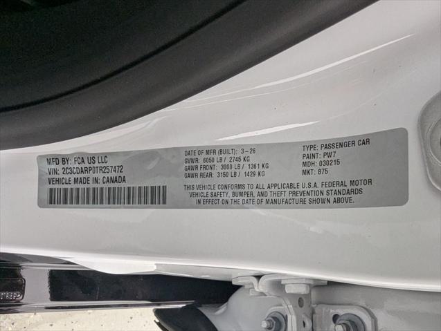 2026 Dodge Charger Scat Pack Plus 4-Door AWD