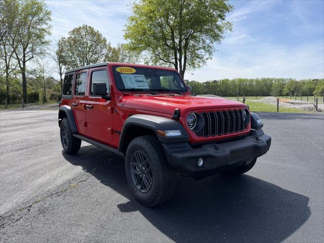 2026 Jeep Wrangler WRANGLER 4-DOOR SPORT S