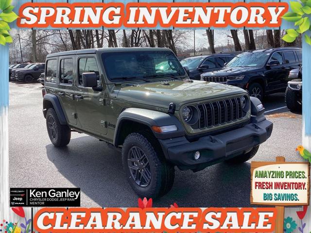 2026 Jeep Wrangler WRANGLER 4-DOOR SPORT S 2026 Jeep Wrangler WRANGLER 4-DOOR SPORT S