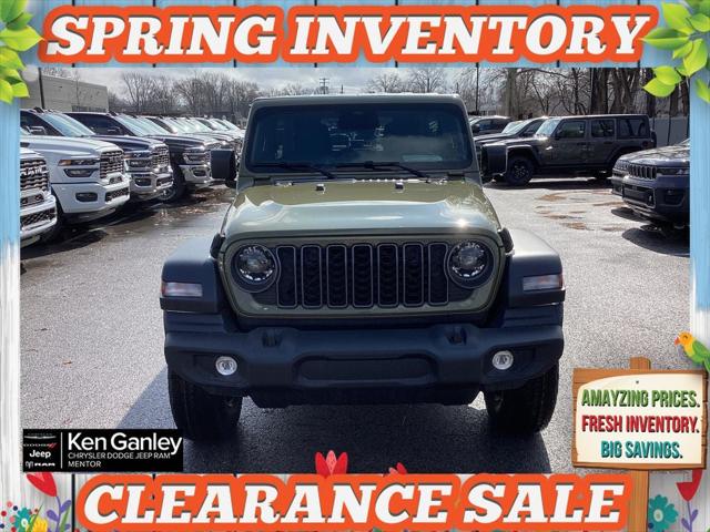 2026 Jeep Wrangler WRANGLER 4-DOOR SPORT S 2026 Jeep Wrangler WRANGLER 4-DOOR SPORT S