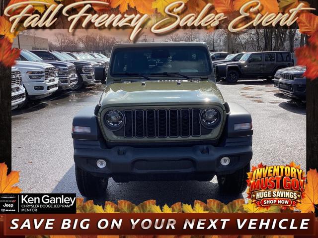 2026 Jeep Wrangler WRANGLER 4-DOOR SPORT S 2026 Jeep Wrangler WRANGLER 4-DOOR SPORT S