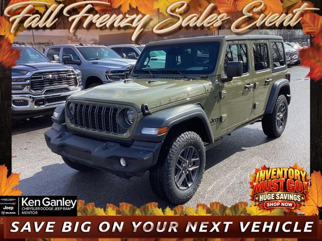 2026 Jeep Wrangler WRANGLER 4-DOOR SPORT S 2026 Jeep Wrangler WRANGLER 4-DOOR SPORT S