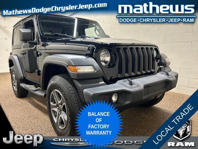 2022 Jeep Wrangler Sport S 4x4 for sale near Marion, OH