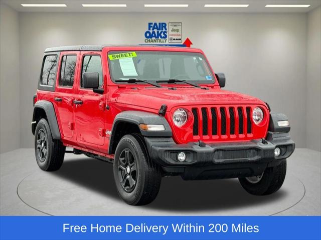2020 Jeep Wrangler Unlimited Sport S 4x4 2020 Jeep Wrangler Unlimited Sport S 4x4