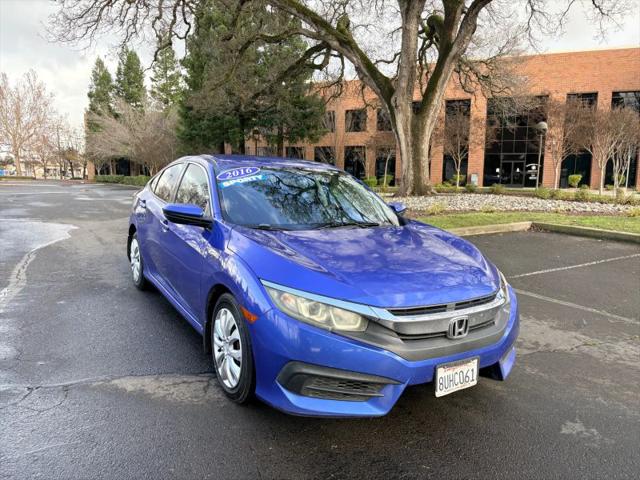 2016 Honda Civic LX for sale in Sacramento, CA