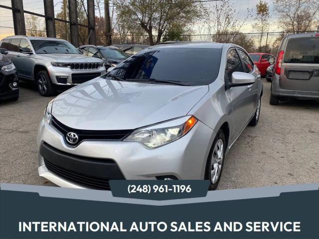 2014 Toyota Corolla LE Plus for sale in Detroit, MI