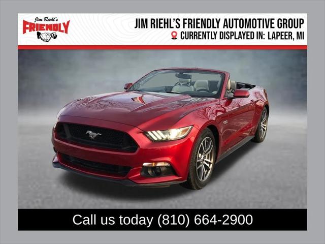 2015 Ford Mustang GT Premium for sale in Lapeer, MI