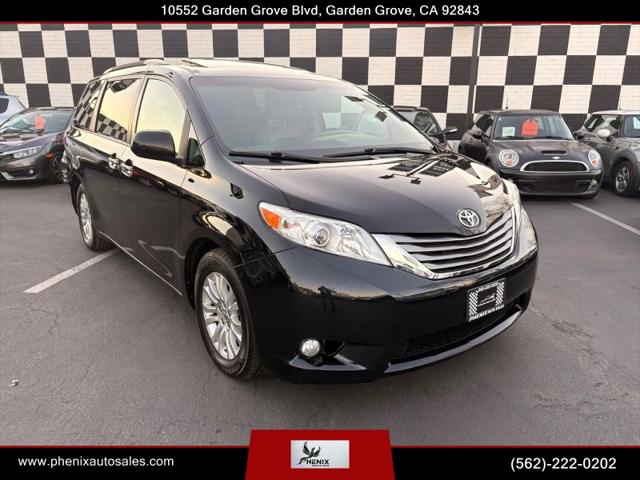 2016 Toyota Sienna XLE 8 Passenger for sale in Garden Grove, CA