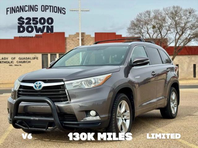 2014 Toyota Highlander Hybrid Limited for sale in Lubbock, TX