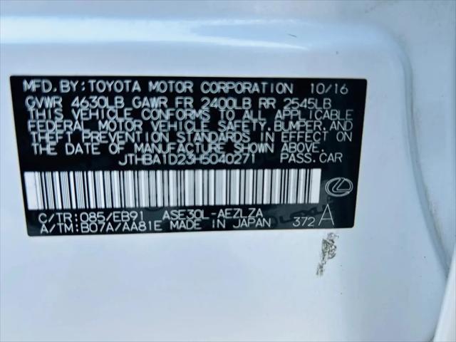 2017 Lexus IS 200t IS Turbo