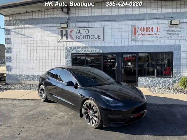 2021 Tesla Model 3 Performance Dual Motor All-Wheel Drive for sale in West Bountiful, UT