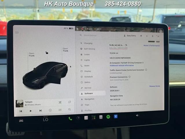 2021 Tesla Model 3 Performance Dual Motor All-Wheel Drive