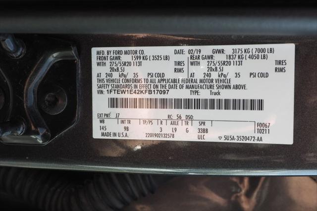 2019 Ford F-150 Platinum