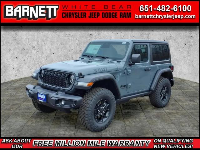 2026 Jeep Wrangler 2-Door Willys 4x4 for sale in White Bear Lake, MN