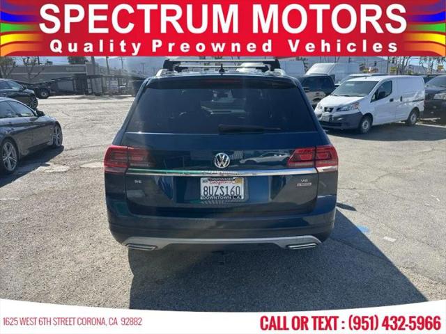 2018 Volkswagen Atlas 3.6L V6 SE
