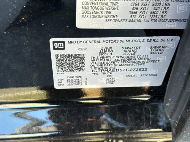 2026 GMC Sierra 1500 Crew Cab, Short Bed, Pro, RWD