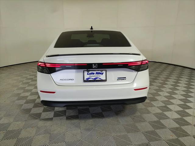 2026 Honda Accord Sedan Sport
