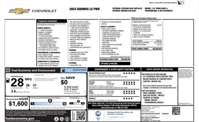 2023 Chevrolet Equinox FWD LS