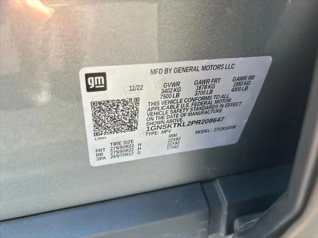 2023 Chevrolet Tahoe 4WD High Country
