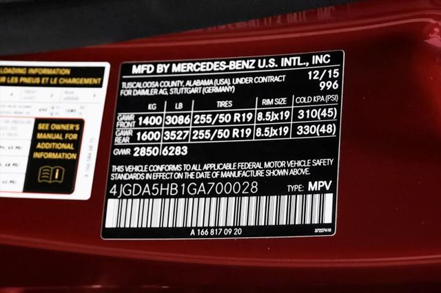 2016 Mercedes-Benz GLE GLE 350 4MATIC
