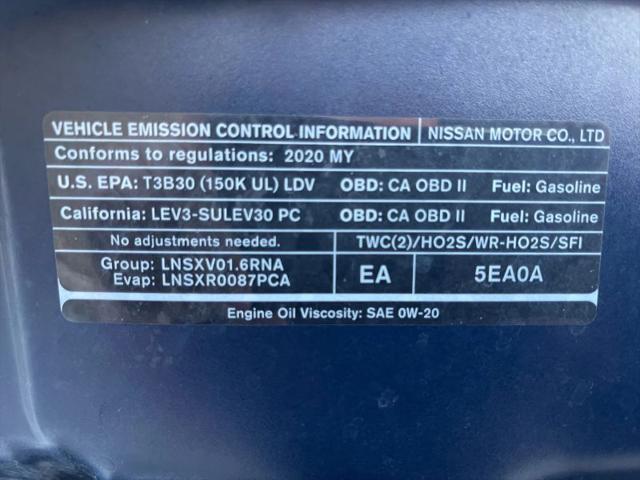 2020 Nissan Kicks SR Xtronic CVT