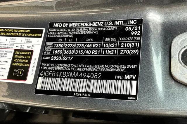 2021 Mercedes-Benz GLE GLE 350 4MATIC