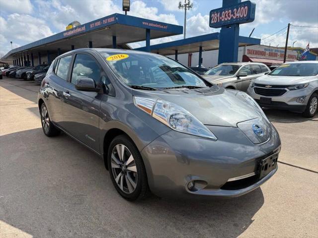 2016 Nissan LEAF SV for sale in Houston, TX