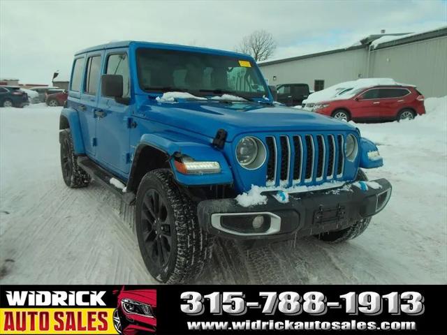 2023 Jeep Wrangler 4xe Sahara 4x4 for sale in Watertown, NY
