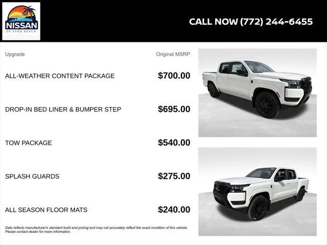 2026 Nissan Frontier Crew Cab SV 4x2