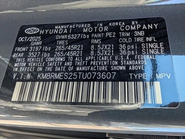 2026 Hyundai Palisade Calligraphy