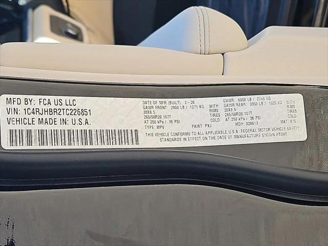 2026 Jeep Grand Cherokee Limited