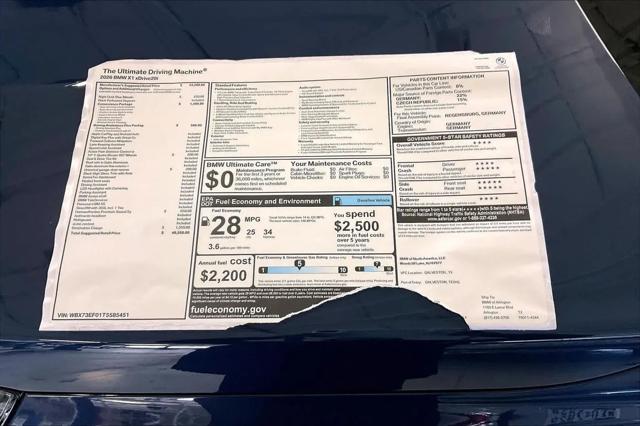 2026 BMW X1 xDrive28i