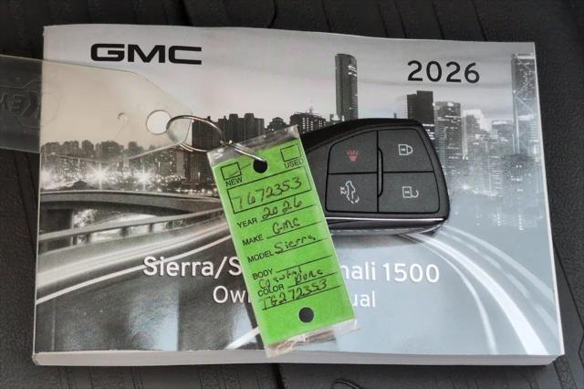 2026 GMC Sierra 1500 Regular Cab, Standard Bed, Pro, 4WD