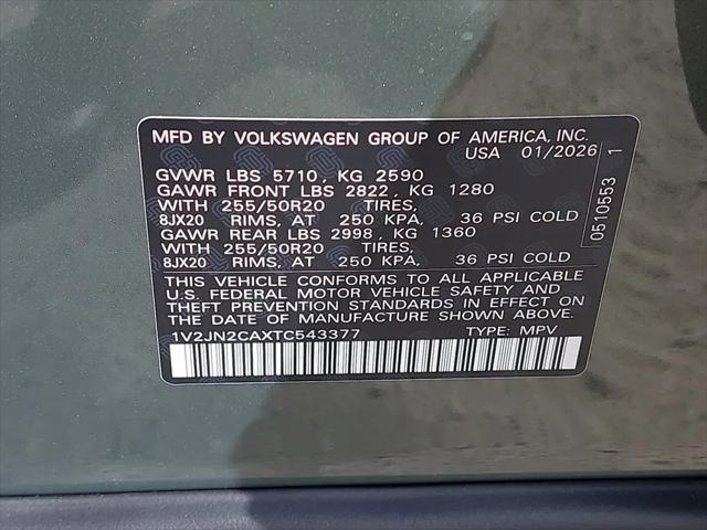 2026 Volkswagen Atlas SE with Technology