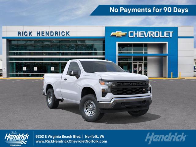 2025 Chevrolet Silverado 1500 4WD Regular Cab Standard Bed WT for sale in Norfolk, VA