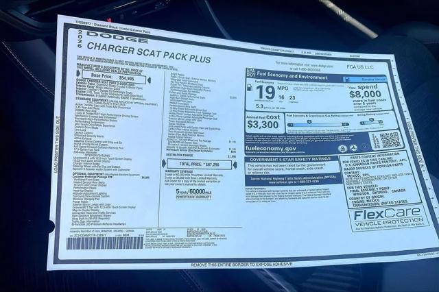 2026 Dodge Charger Scat Pack Plus 2-Door AWD