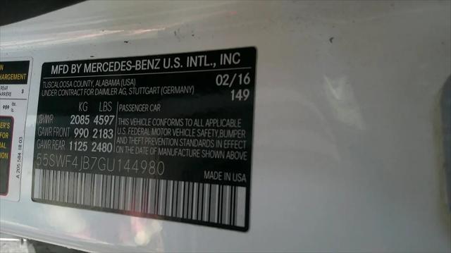 2016 Mercedes-Benz C-CLASS C 300 C 300