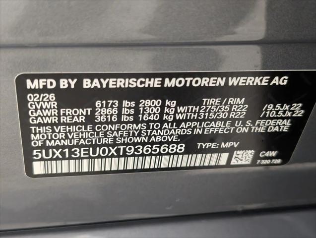 2026 BMW X5 sDrive40i