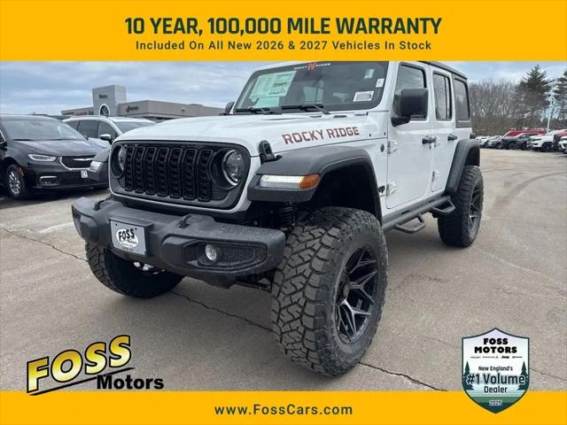 2026 Jeep Wrangler 4-Door Willys 4x4 for sale in Exeter, NH