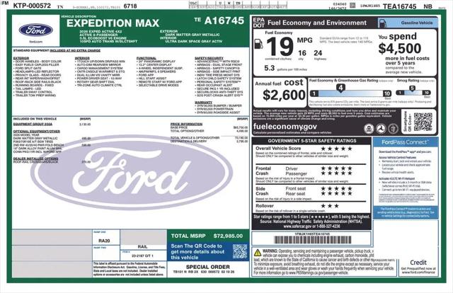 2026 Ford Expedition Max Active MAX