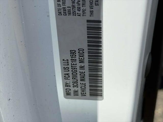 2026 Ram ProMaster 2500 Cargo Van Tradesman High Roof 159" WB w/Pass Seat