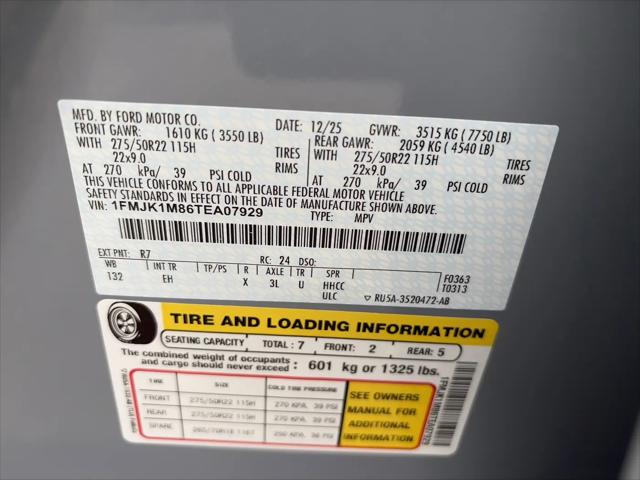 2026 Ford Expedition Max Platinum MAX