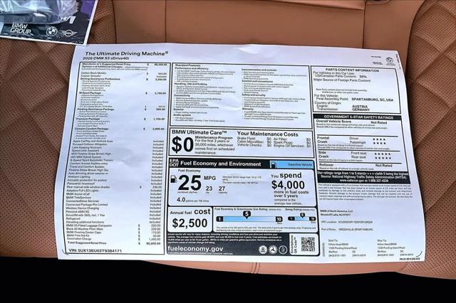 2026 BMW X5 sDrive40i